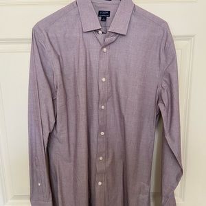 NWOT J. Crew Flex Wrinkle Free button up, slim fit.